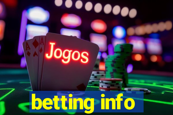 betting info