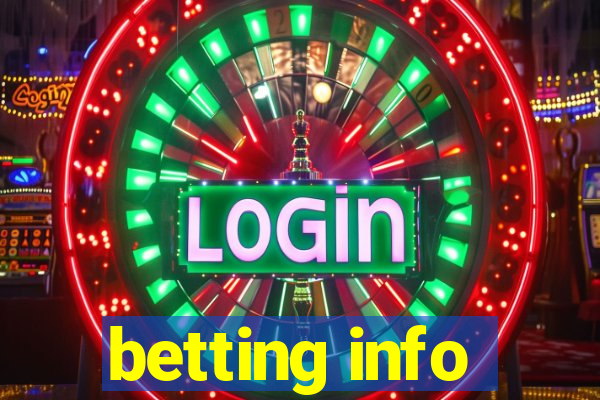 betting info