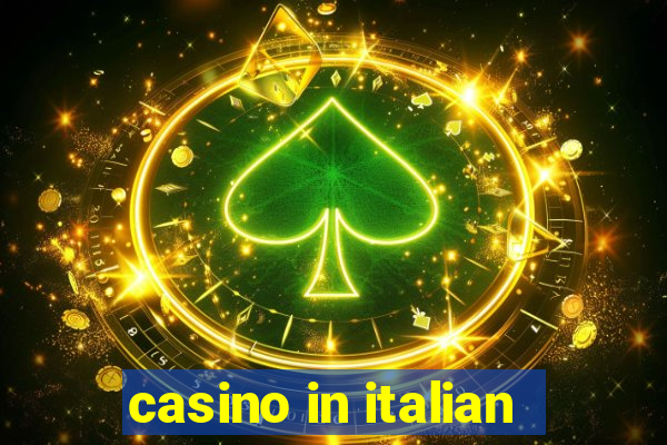 casino in italian