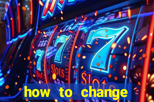 how to change bingo card on slot machine