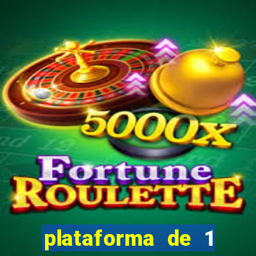 plataforma de 1 real fortune tiger