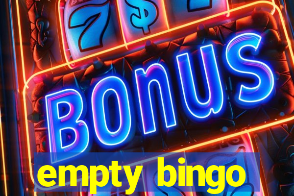 empty bingo