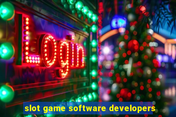 slot game software developers