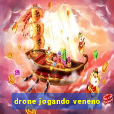 drone jogando veneno