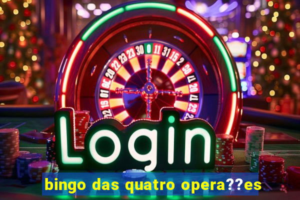 bingo das quatro opera??es