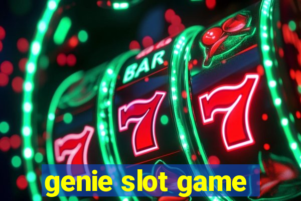 genie slot game