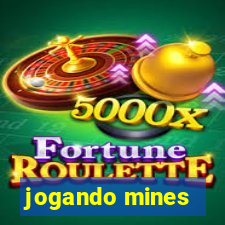 jogando mines