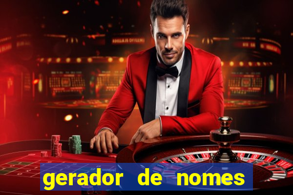 gerador de nomes para jogos