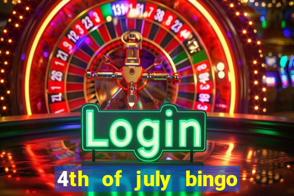 4th of july bingo cards printable free