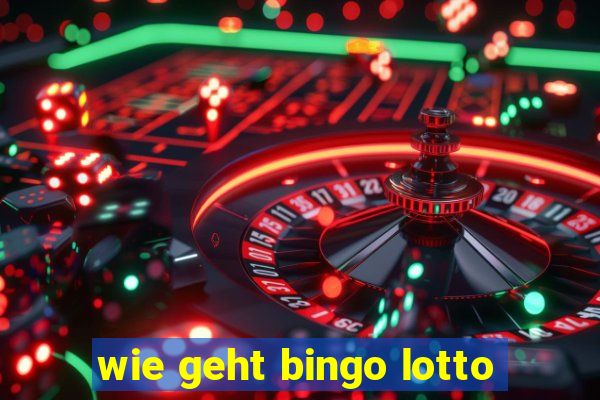 wie geht bingo lotto