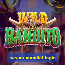 casino mondial login