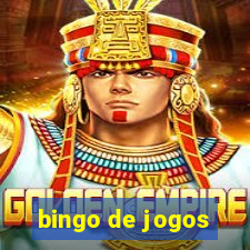 bingo de jogos