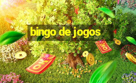 bingo de jogos