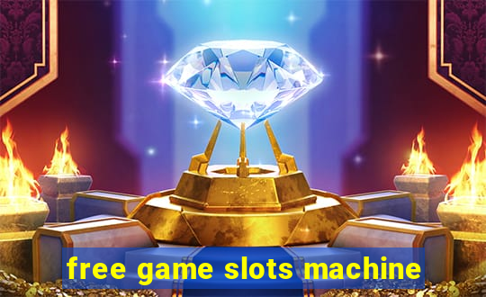 free game slots machine