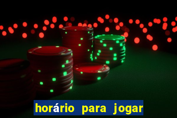 horário para jogar fortune mouse