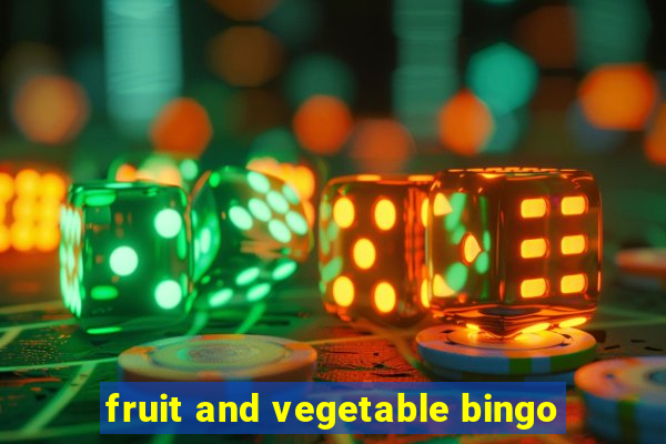 fruit and vegetable bingo