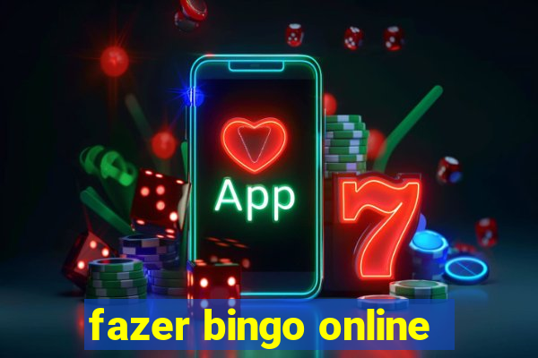 fazer bingo online