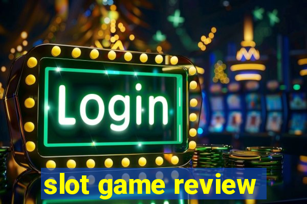 slot game review