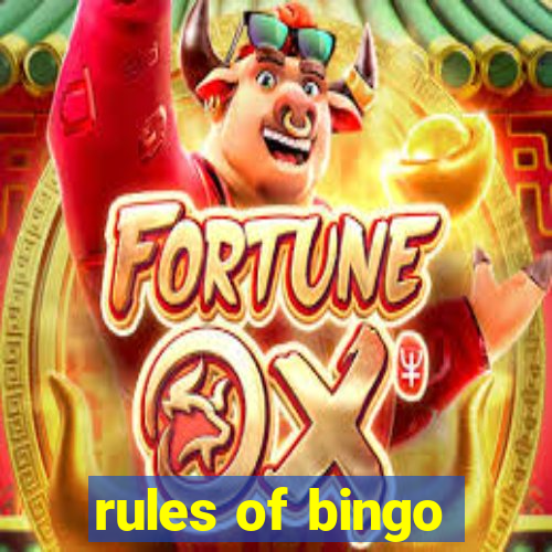 rules of bingo