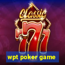 wpt poker game