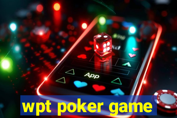 wpt poker game