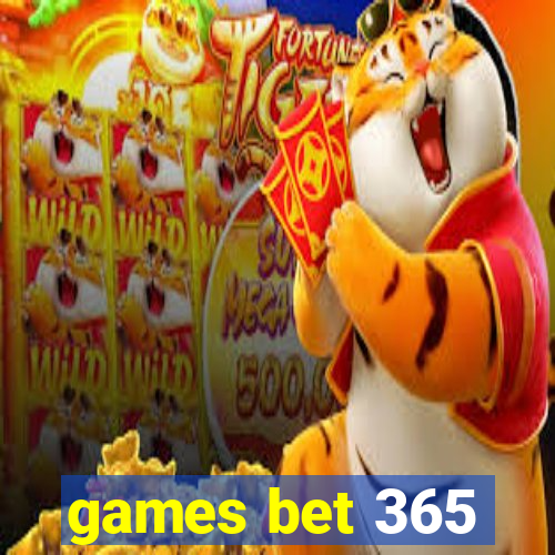 games bet 365