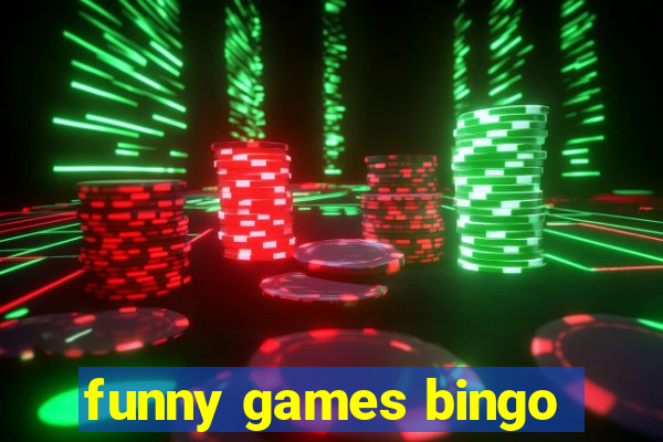 funny games bingo