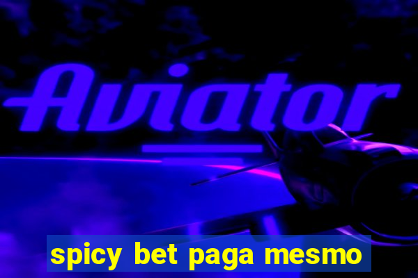 spicy bet paga mesmo