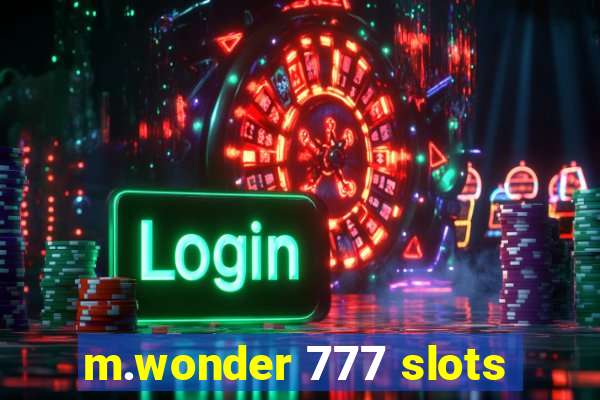 m.wonder 777 slots