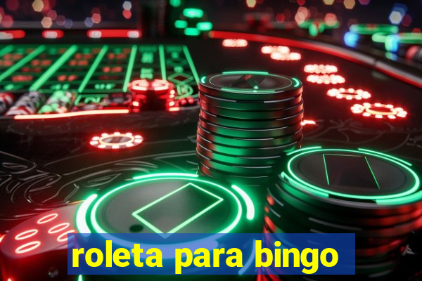 roleta para bingo