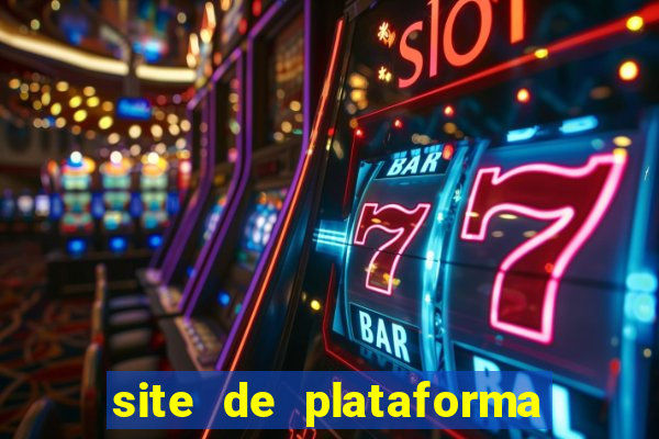 site de plataforma de jogos