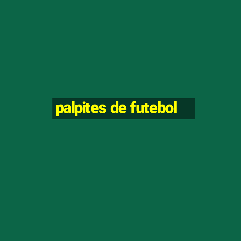 palpites de futebol