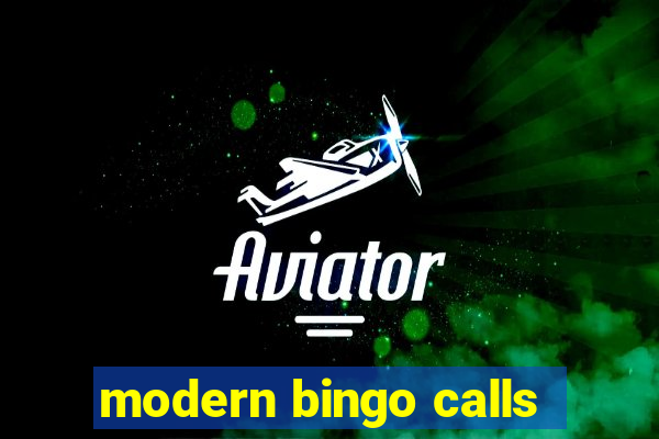 modern bingo calls