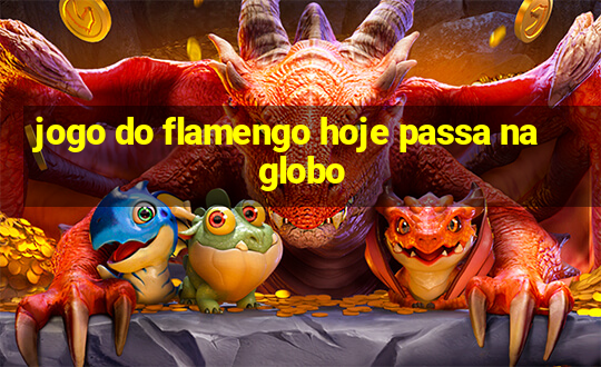 jogo do flamengo hoje passa na globo