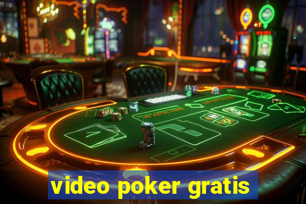 video poker gratis