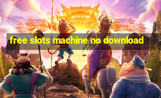 free slots machine no download