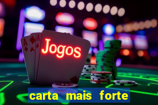 carta mais forte do poker