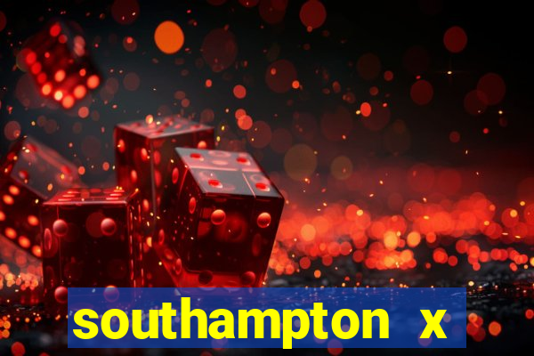 southampton x manchester united