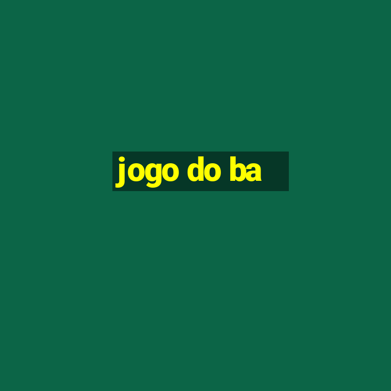 jogo do ba