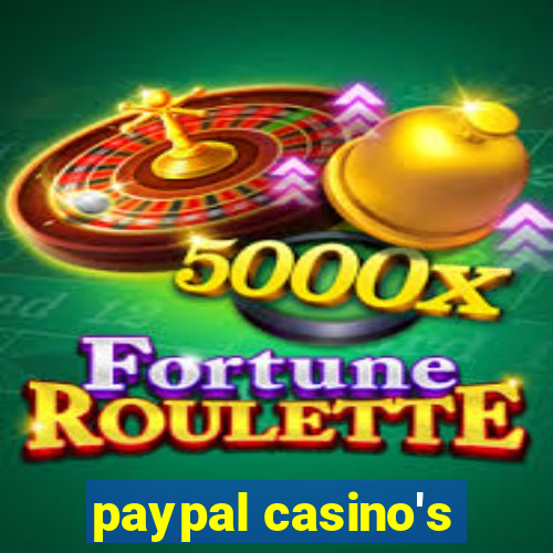 paypal casino's