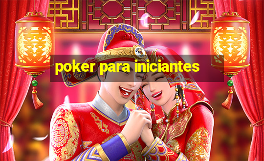 poker para iniciantes