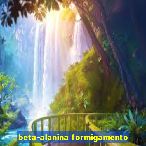 beta-alanina formigamento