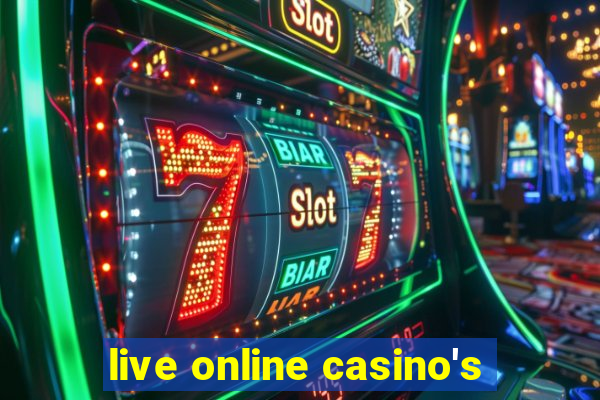 live online casino's