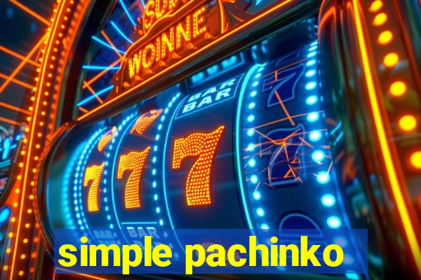 simple pachinko