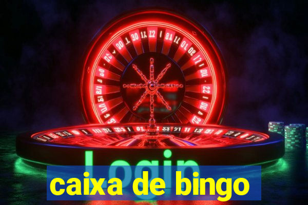 caixa de bingo