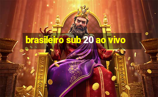 brasileiro sub 20 ao vivo