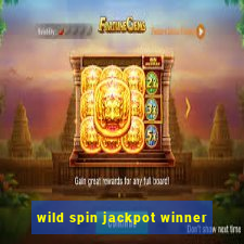 wild spin jackpot winner