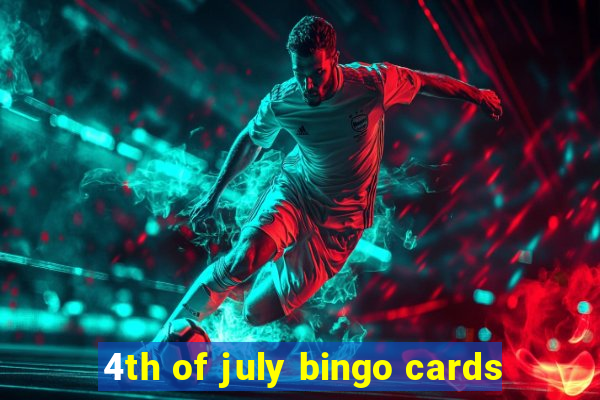 4th of july bingo cards