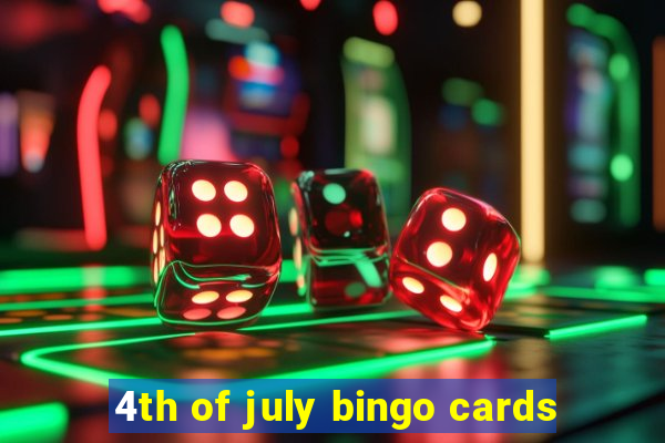 4th of july bingo cards