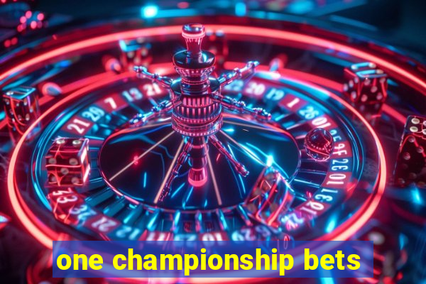 one championship bets